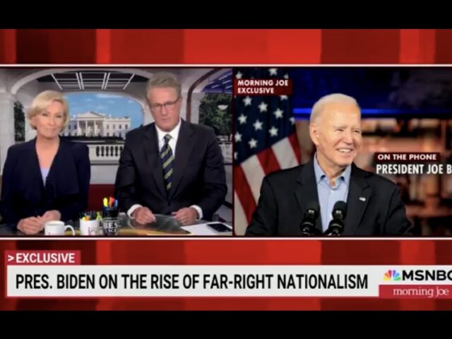A little Morning Joe tirade from Biden just to make things stay awkward. (video)