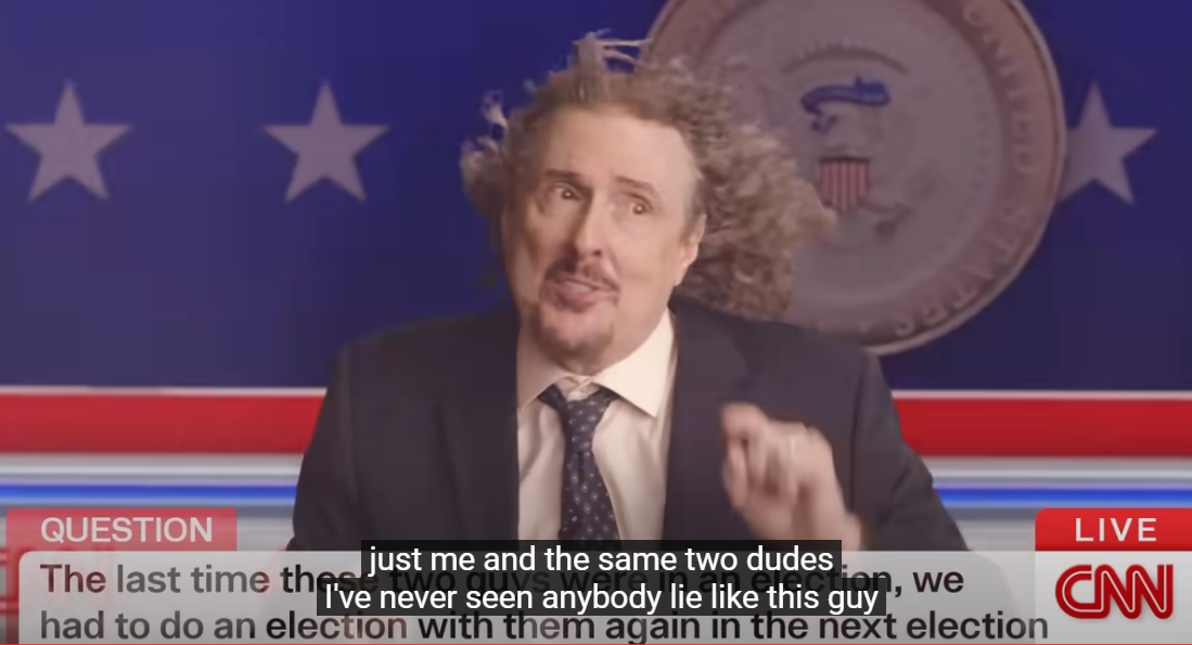 Weird Al on the Debates