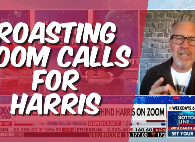 Roasting the Kamala Harris Zoom rallies. (video)