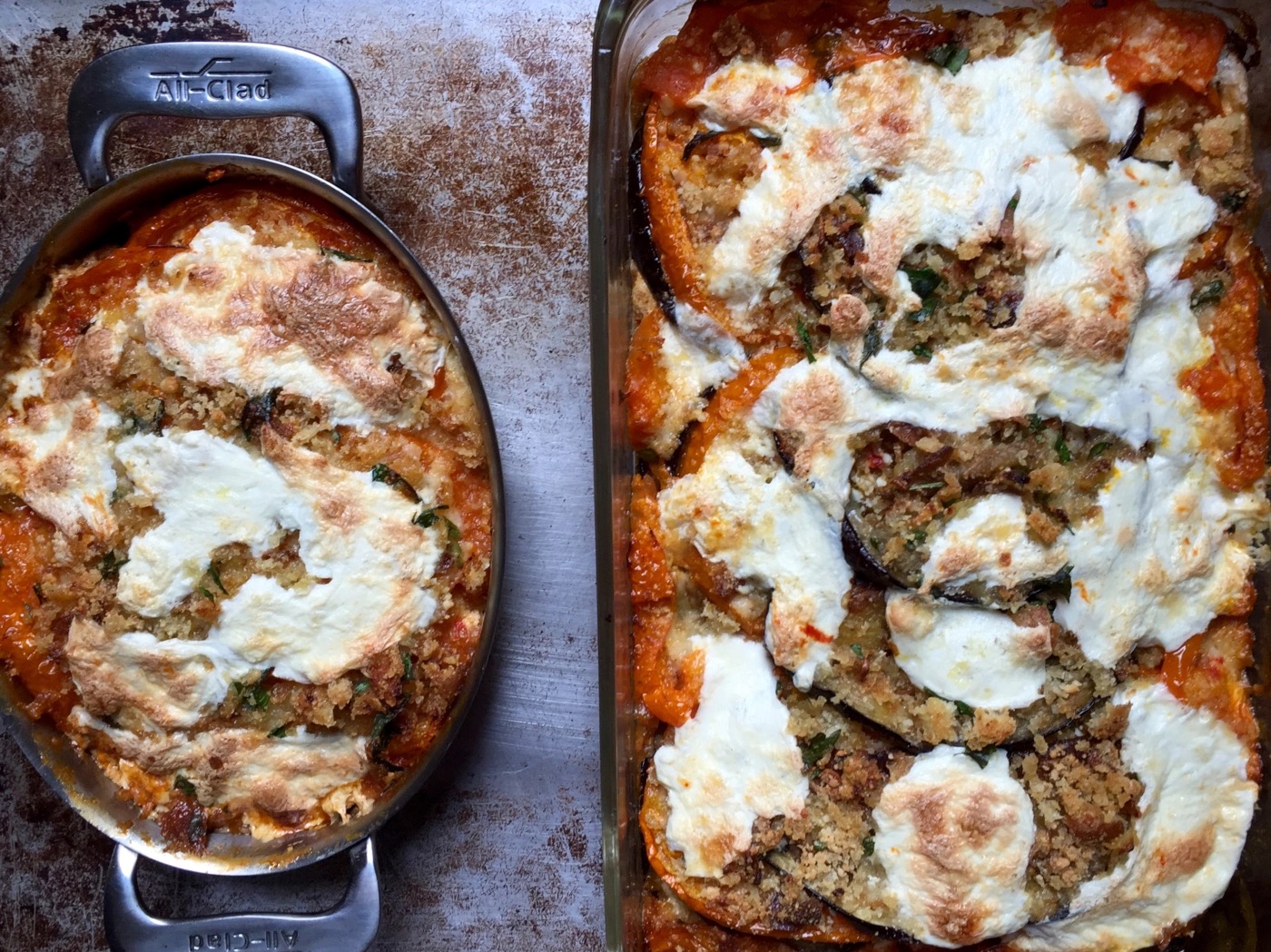 Mama mia! eggplant parmigiana, buon appetito
