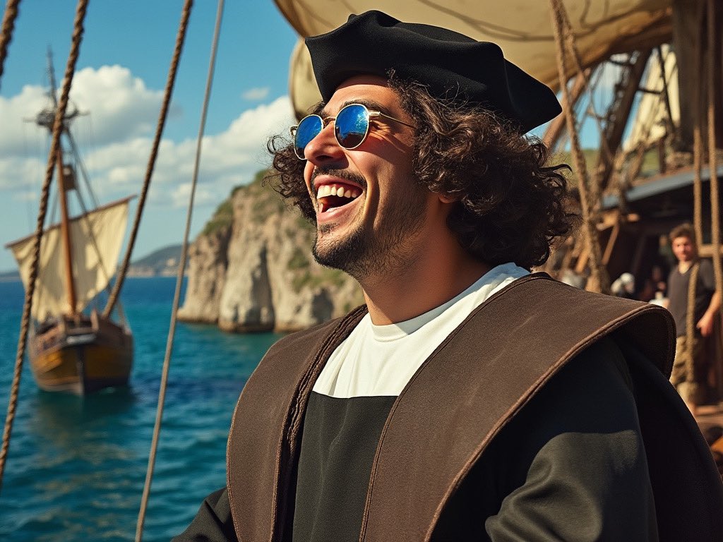 Columbus Day Shenanigans.