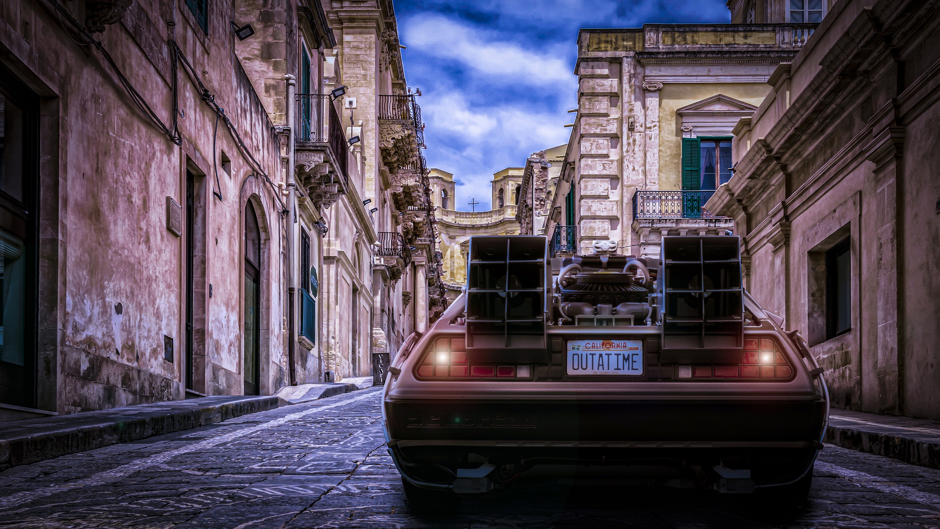 Great Scott! Going back in time to the DMC DeLorean.