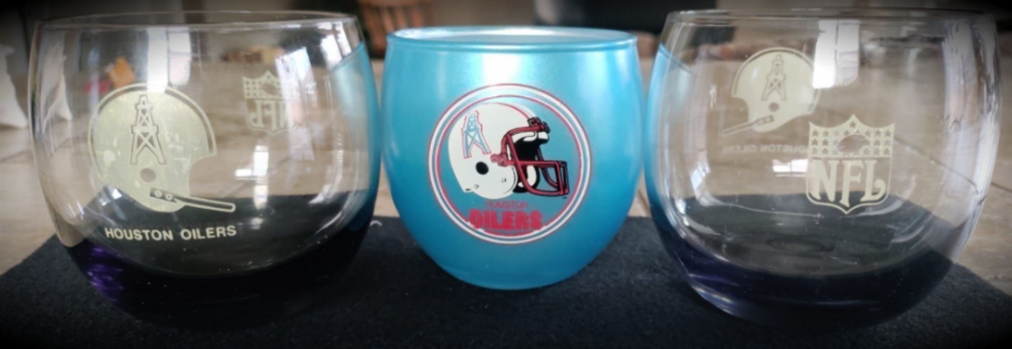 No politics, just football. And a throwback to the Houston Oilers.