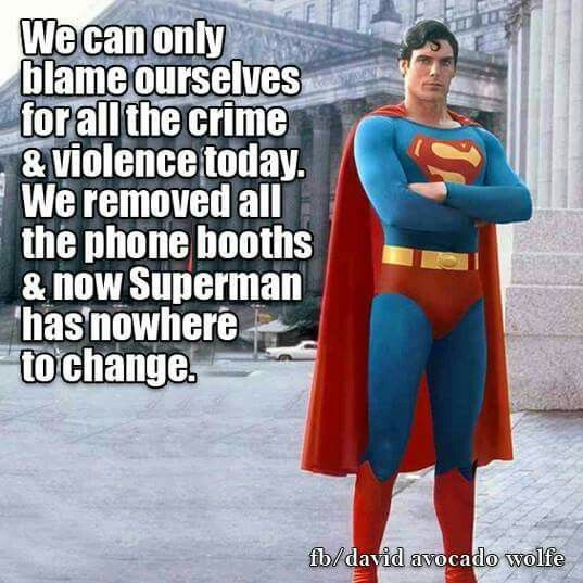 superman phone booth