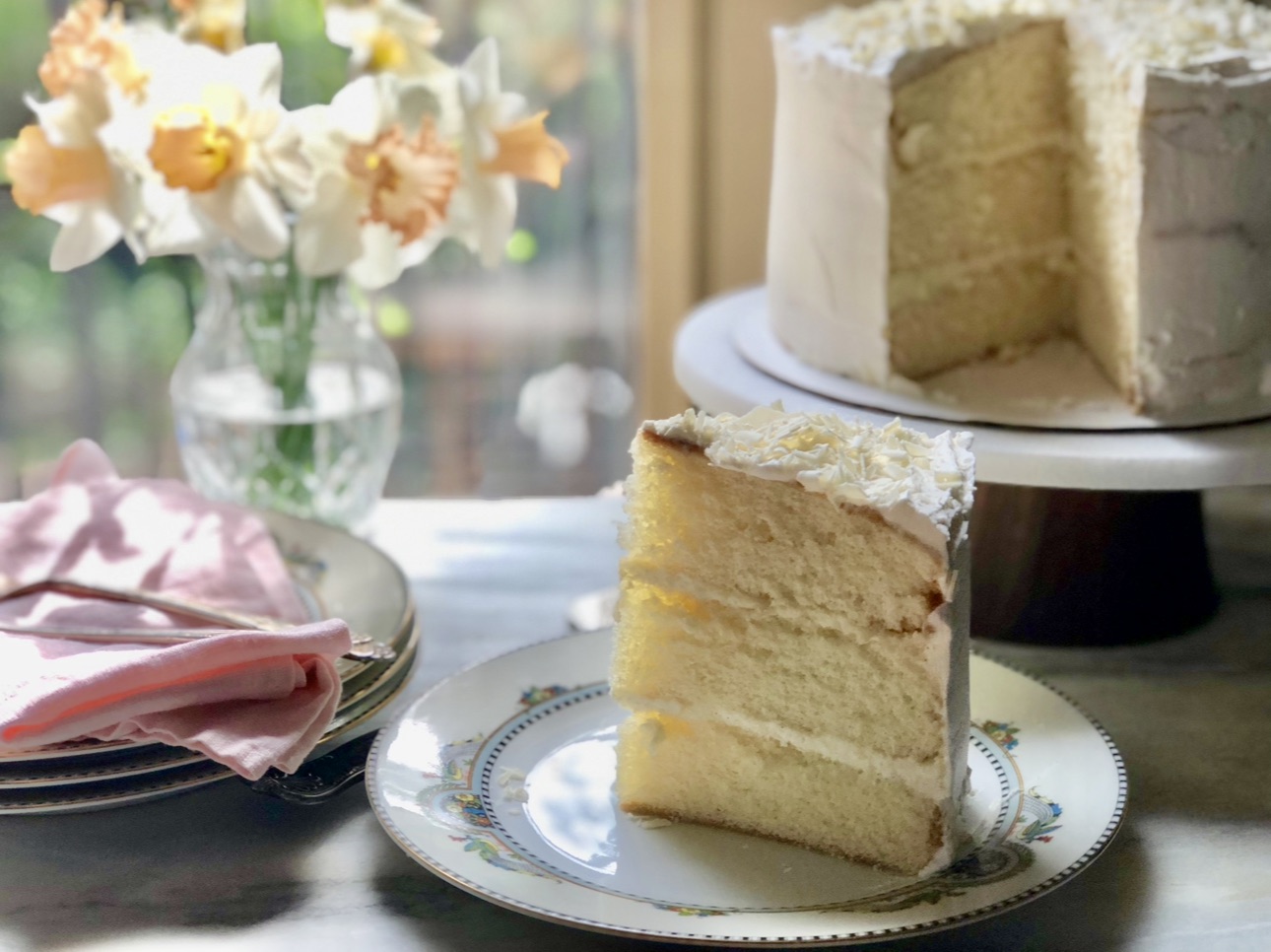 Vanilla or yellow cake a basic recipe