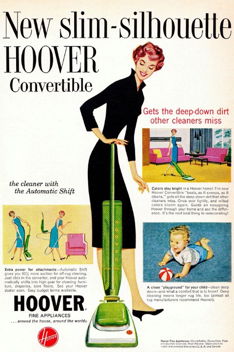 Let’s talk vintage vacuums for Mother’s Day. It sure beats gifting her one.