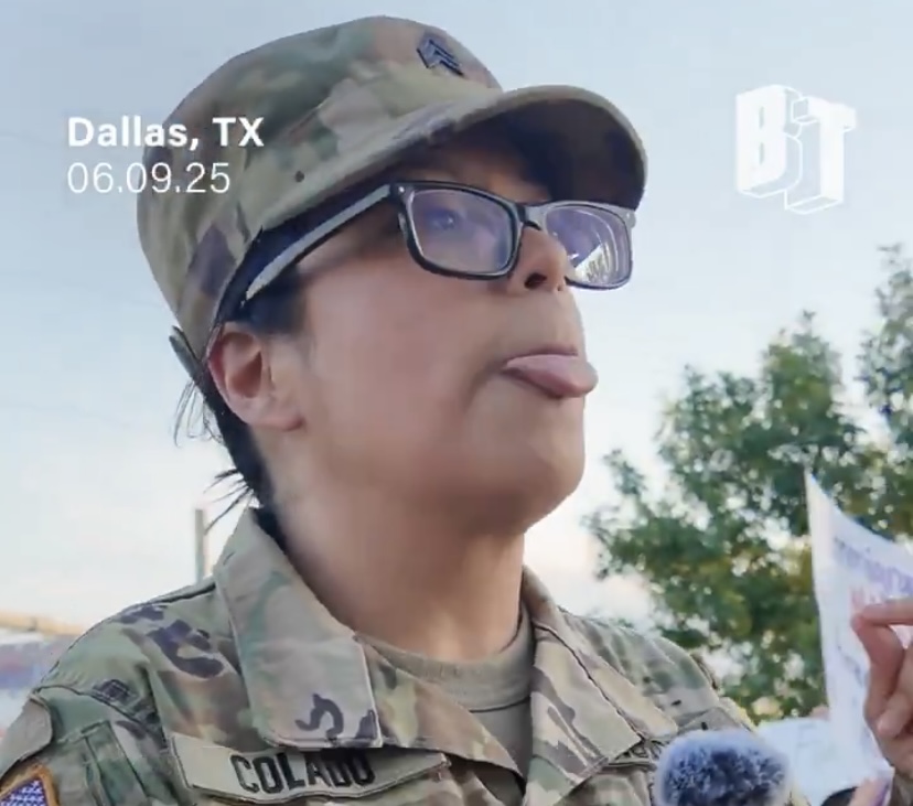 ‘Army’ Girl gets absolutely lit up by social media.