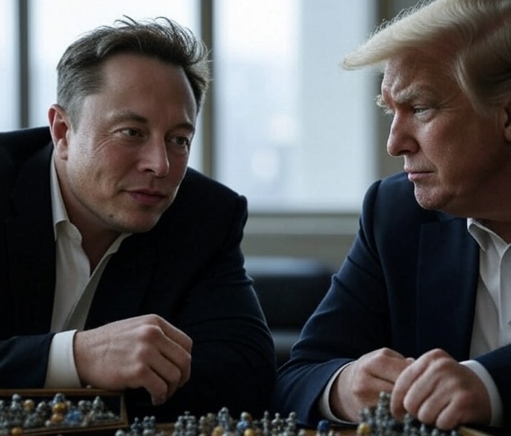Elon vs The Don. What in the Sam Hill is really going on?