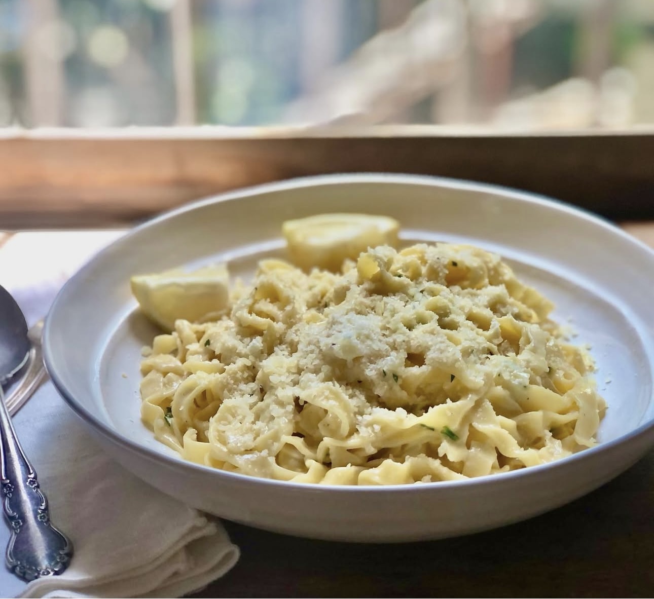 Pasta al limone- simple fresh and light