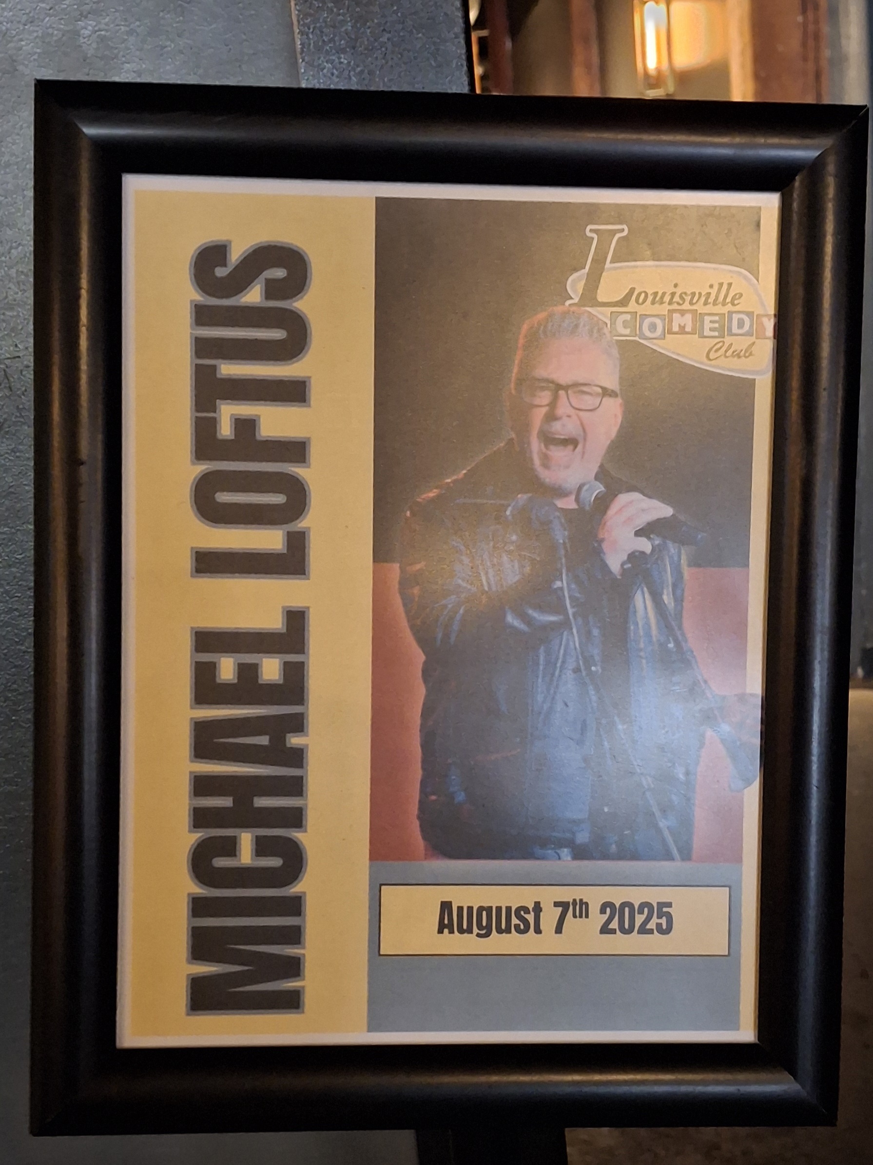That Time I Opened for Michael Loftus