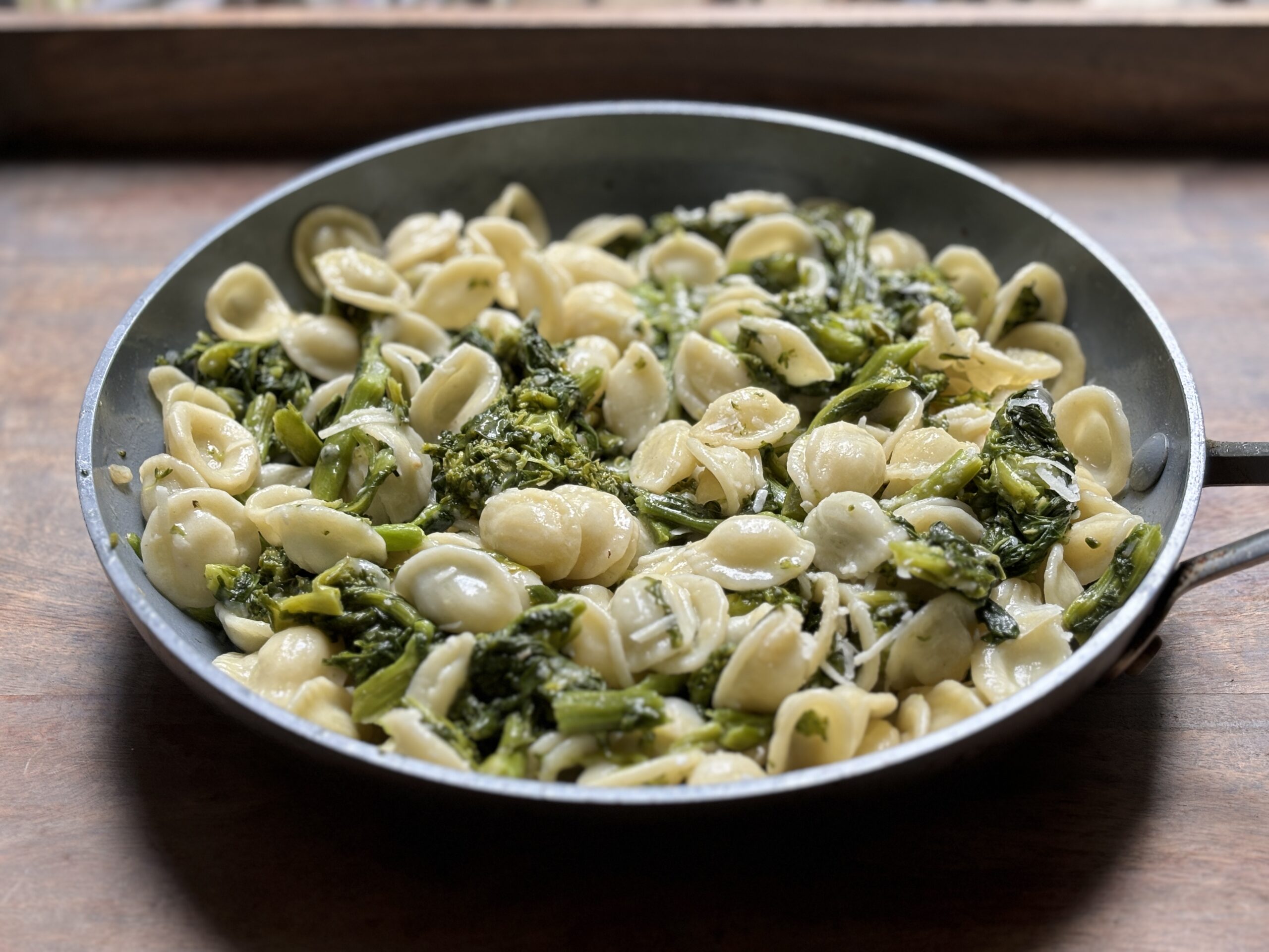 Orecchiette with broccoli rabe. Here’s how to make it.