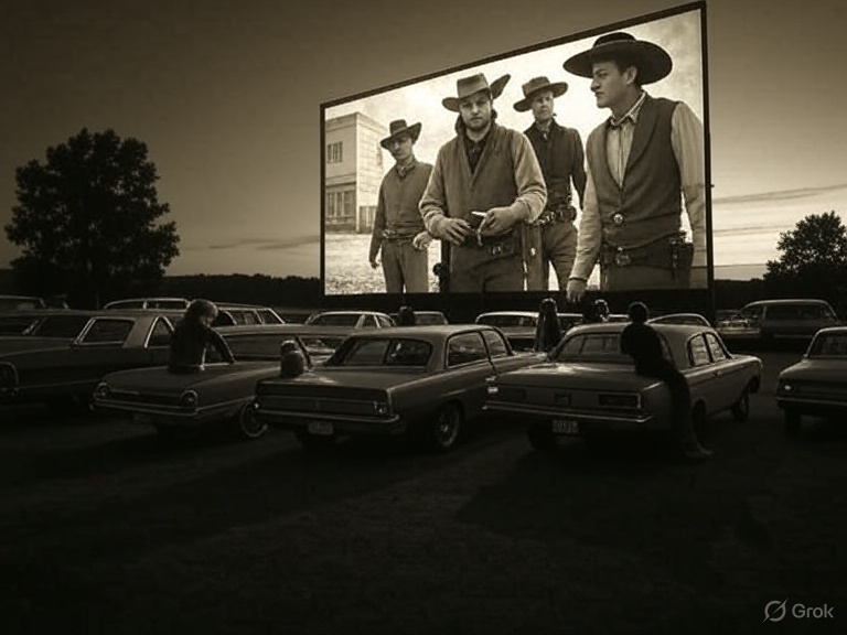 Drive-in movies. The evolution of an American pastime.