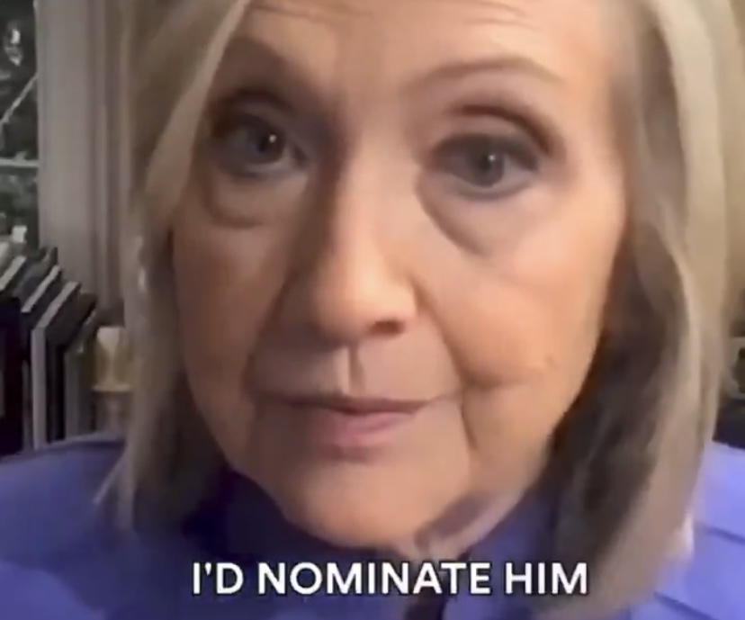 Hillary says she’d nominate Trump for Nobel Peace Prize, but there’s a giant “IF”…
