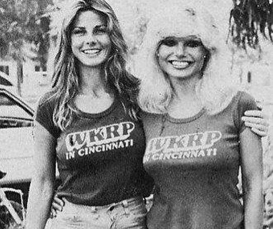 Loni Anderson and WKRP. She was brilliant.