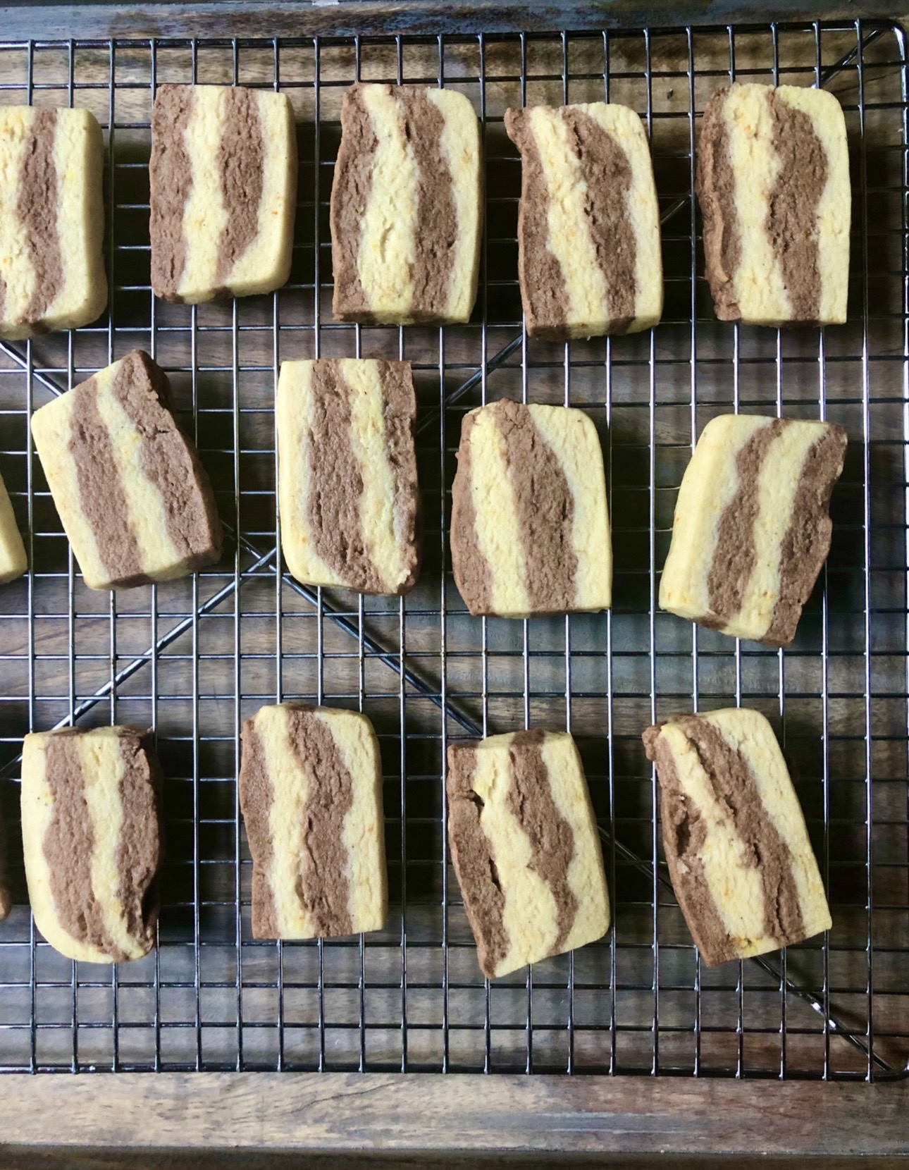 Ribbon Cookies…more holiday baking