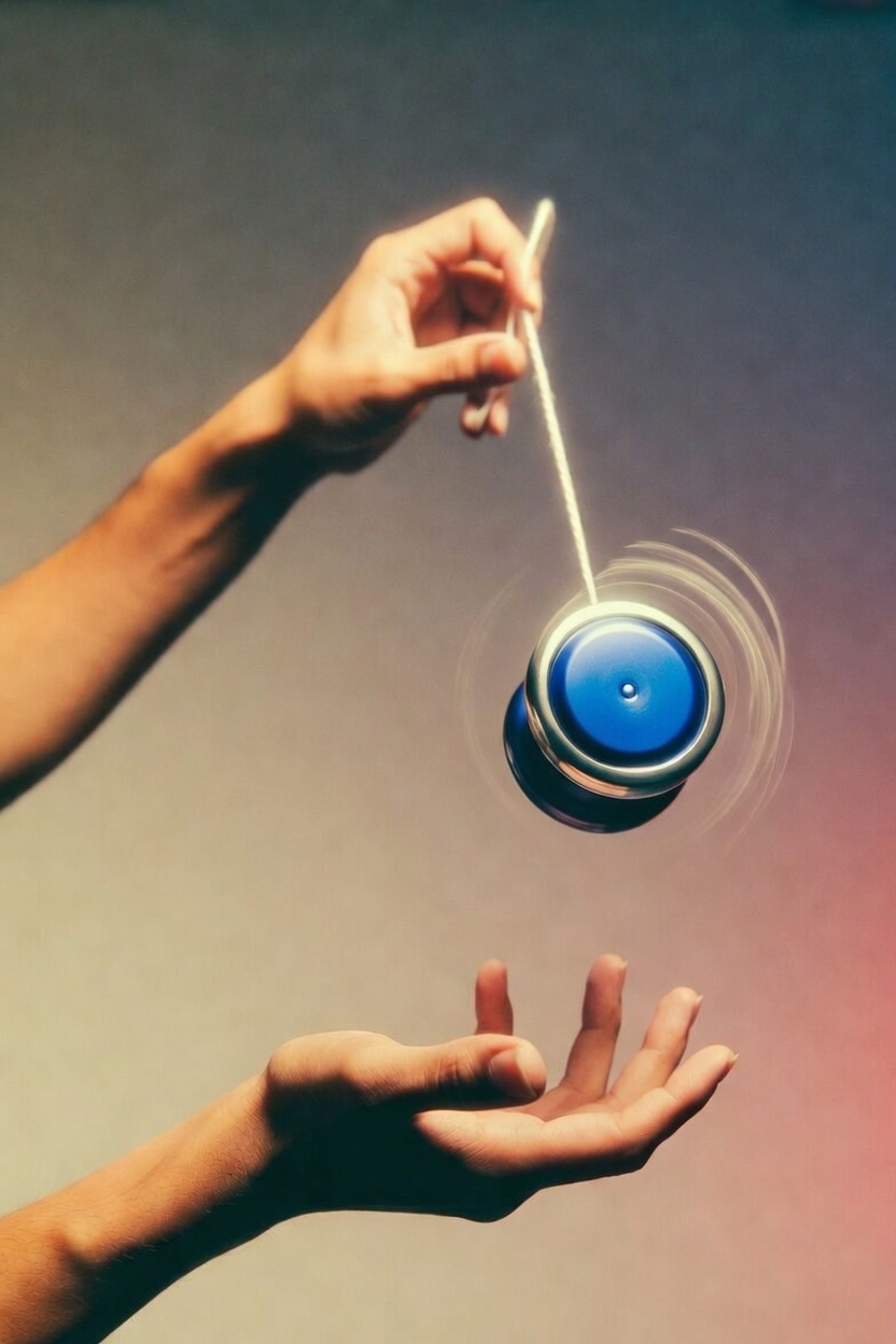 What goes down must come back up. We’re talking about the yo-yo!