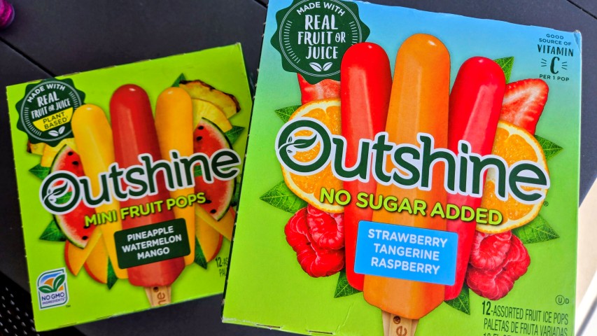 Outshine popsicles