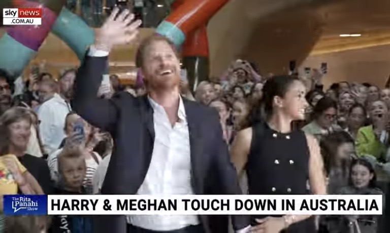 Harry and Meghan get some good advice.