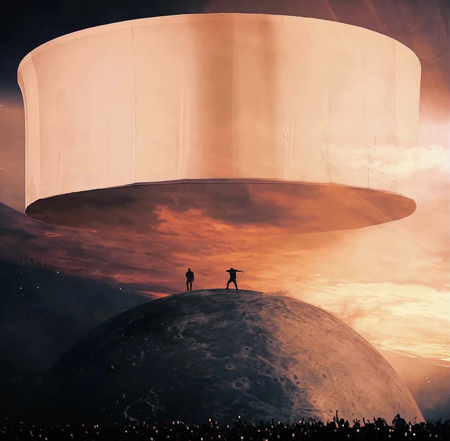 Blown Away by Kanye West and this Stage Design. The set is a must see.