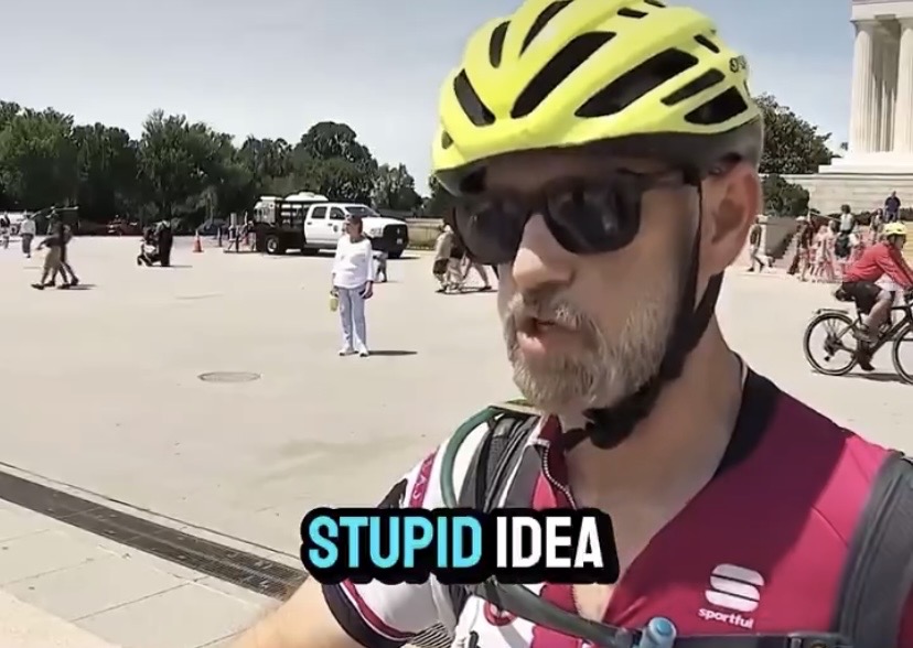 These morons say they don’t like the renovated reflecting pool in DC.