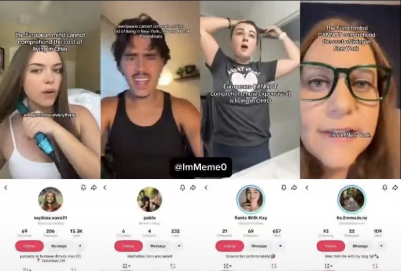 Social Media account exposes alleged TikTok influencer propaganda network.