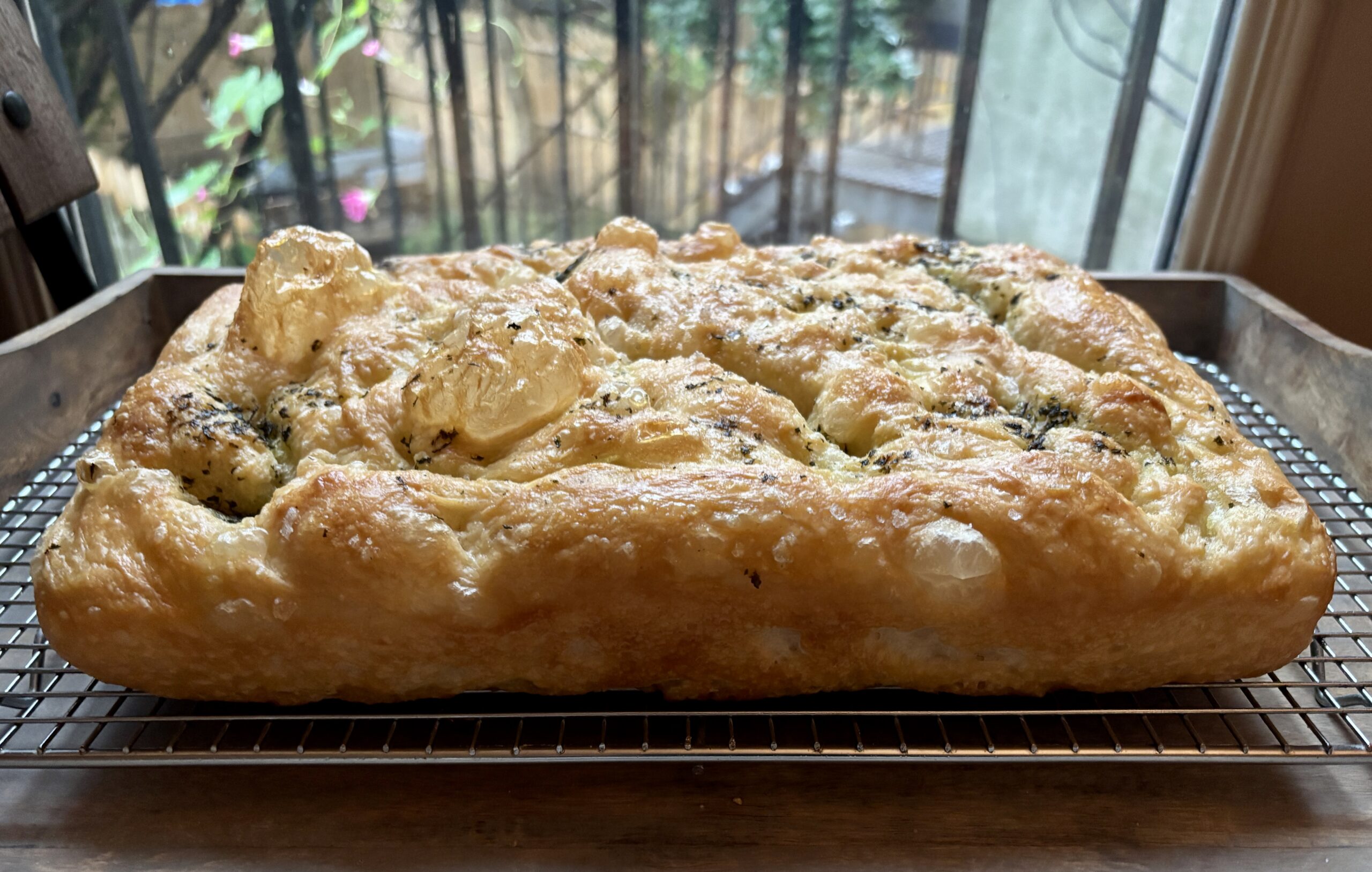 The easiest and best focaccia