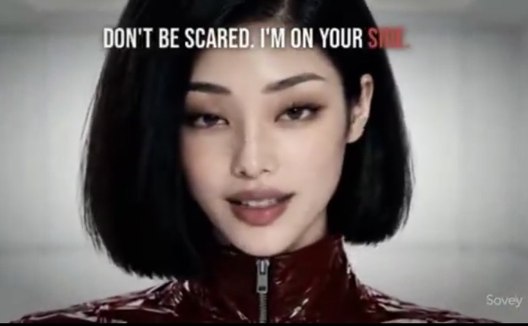 AI digital creator making the best case for AI fears and some killer content.